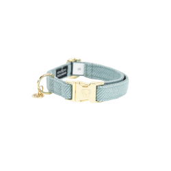Coleira para cão Wool Kentucky Azul claro