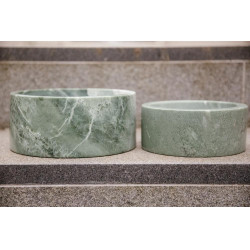 Tigela para cão Mármore Kentucky Verde pinho