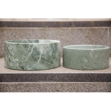 Tigela para cão Mármore Kentucky Verde pinho