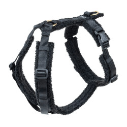 Arnês para cão Active Teddy Fleece Kentucky Preto Arnês para cão Active Teddy Fleece Kentucky Preto