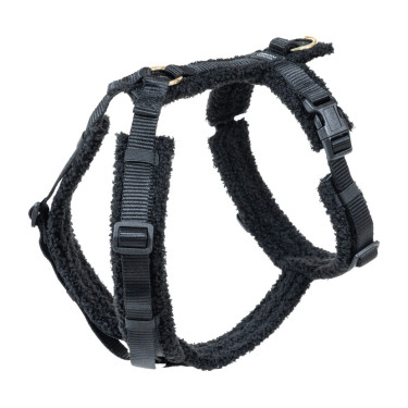 Arnês para cão Active Teddy Fleece Kentucky Preto Arnês para cão Active Teddy Fleece Kentucky Preto