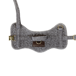 Arnês para cão Body Safe Wool Kentucky Cinzento