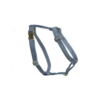 Hondenharnas Velvet Loop Kentucky Azul claro