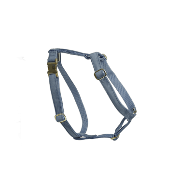 Hondenharnas Velvet Loop Kentucky Azul claro
