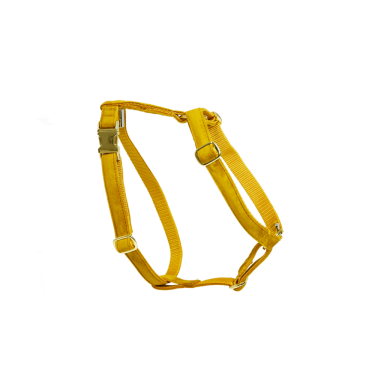 Hondenharnas Velvet Loop Kentucky Mostarda Amarelo