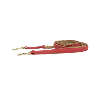 Trela para cão Vegan Leather Kentucky Vermelho
