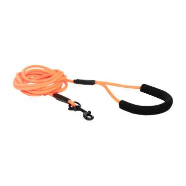 Laisse Soft Rubber Kentucky Laranja néon Laisse Soft Rubber Kentucky Laranja néon
