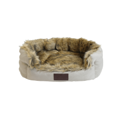 Cama para cão Cave Kentucky Castanho