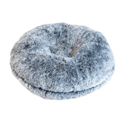 Cama confortável tipo Donut para cão Kentucky Cinzento