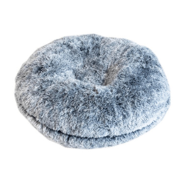 Cama confortável tipo Donut para cão Kentucky Cinzento