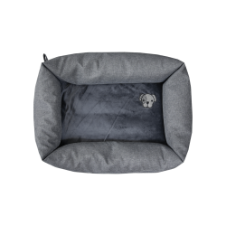 Cama para cão Soft Sleep Kentucky Cinzento Cama para cão Soft Sleep Kentucky Cinzento