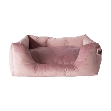 Cama para cão Velvet Kentucky Rosa velho