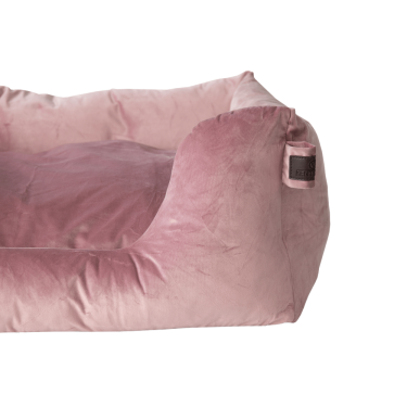 Cama para cão Velvet Kentucky Rosa velho
