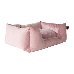 Cama para cão Velvet Kentucky Rosa velho