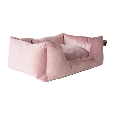 Cama para cão Velvet Kentucky Rosa velho