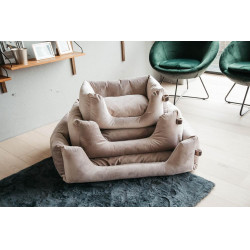 Cama para cão Velvet Kentucky Bege
