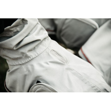 Casaco Impermeável para cão Kentucky Azul empoeirado Casaco Impermeável para cão Kentucky Azul empoeirado