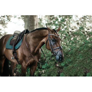 Tapete Kentucky Color Edition Leather jumping Verde-oliva