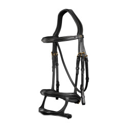 Bridão Duplo com Caneleira Dupla D Collection by Dy'on Preto Bridão Duplo com Caneleira Dupla D Collection by Dy'on Preto