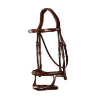 Bridão Duplo com Cavesseira New English Collection da Dy'on Castanho