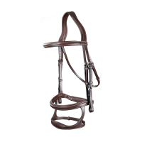 Bridão Duplo com Duas Cavestras Coleção US da Dy'on Castanho