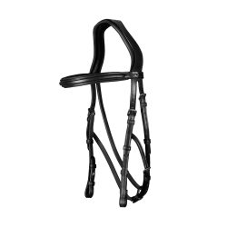 Bridon Hackamore New English Collection da Dy'on Preto Bridon Hackamore New English Collection da Dy'on Preto