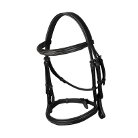 Bridão Muserola Francesa Coleção US da Dy'on Preto Bridão Muserola Francesa Coleção US da Dy'on Preto