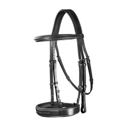 Bridão Muserola Large Hunter Coleção US da Dy'on Preto