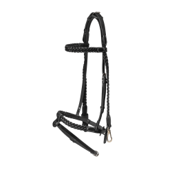 Bridão de Treinamento Trançado Working da Dy'on Preto Bridão de Treinamento Trançado Working da Dy'on Preto