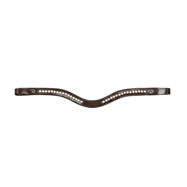 Frontal em V Swarovski branco New English Collection by Dy'on Frontal em V Swarovski branco New English Collection by Dy'on
