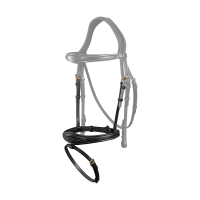 Muserola Combinada Anatômica D Collection by Dy'on Preto Muserola Combinada Anatômica D Collection by Dy'on Preto