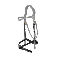 Muserola X-Fit D Collection by Dy'on Preto Muserola X-Fit D Collection by Dy'on Preto