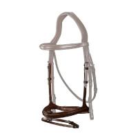 Muserola Combinada New English Collection by Dy'on Castanho Muserola Combinada New English Collection by Dy'on Castanho