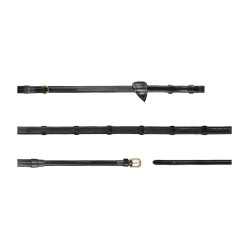 Rendas Howlett Borracha 1/2 Com 7 Travadores D Collection by Dy'on Preto