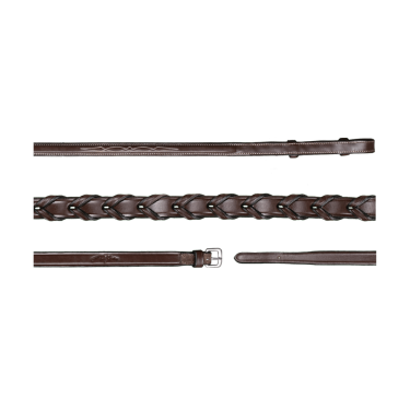 Rendas Trançadas 5/8 Coleção US da Dy'on Castanho