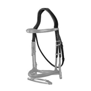 Cabeçada com Barbela New English Collection by Dy'on Preto Cabeçada com Barbela New English Collection by Dy'on Preto