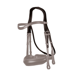 Caveção Bride Tipo Dressage New English Collection by Dy'on Castanho Caveção Bride Tipo Dressage New English Collection by Dy'on Castanho