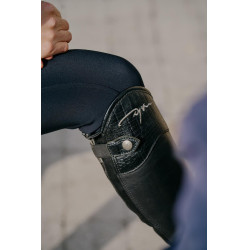 Mini Chaps Exel Dy'on Preto croco