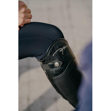 Mini Chaps Exel Dy'on Preto croco