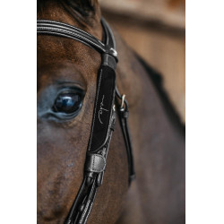 Montantes de focinheiras Focus com pesponto decorativo Dy'on