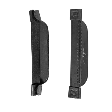 Montantes de focinheiras Focus com pesponto decorativo Dy'on Preto Montantes de focinheiras Focus com pesponto decorativo Dy'on Preto