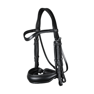 Bridão Muserola Larga Mat Working By Dy'on Preto