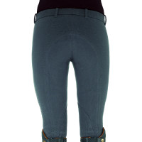 Calça Básica infantil com barra em lycra Antracite Cinzento Calça Básica infantil com barra em lycra Antracite Cinzento