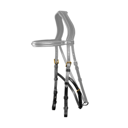 Montantes para Hackamore D Collection by Dy'on Preto