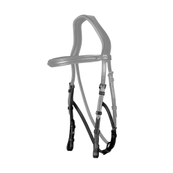 Montantes para Hackamore New English Collection by Dy'on Preto Montantes para Hackamore New English Collection by Dy'on Preto