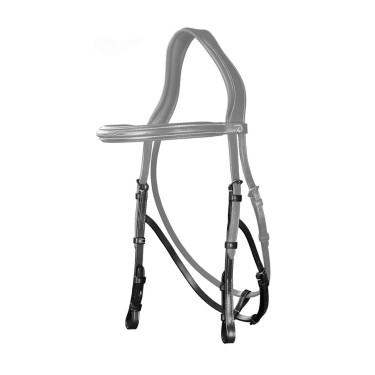 Montantes para Hackamore US Collection by Dy'on Preto