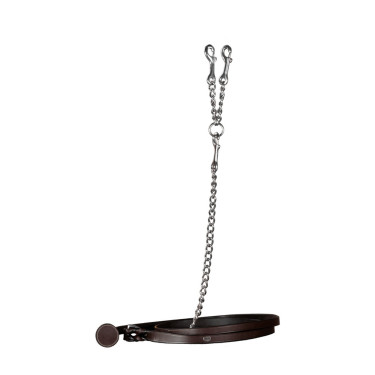 Longe em Couro com Corrente Working By Dy'on Castanho