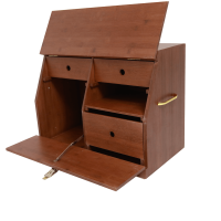 Caixa de limpeza Show Grooming Deluxe by Kentucky Castanho Caixa de limpeza Show Grooming Deluxe by Kentucky Castanho