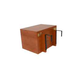 Caixa de escovagem para Box Grooming Deluxe da Kentucky Castanho