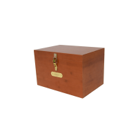 Caixa de escovagem para Box Grooming Deluxe da Kentucky Castanho